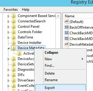 export reg key to a file