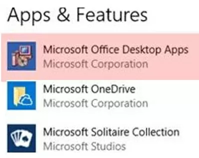 uninstall microsoft office desktop apps on windows 10 with powershell