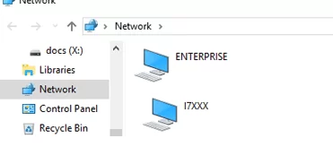 windows 10 network computers